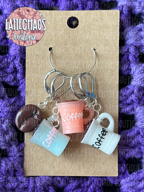 Coffee Stitch Marker Set
