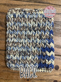 Kindle Sleeve- Blue Camo Stripes