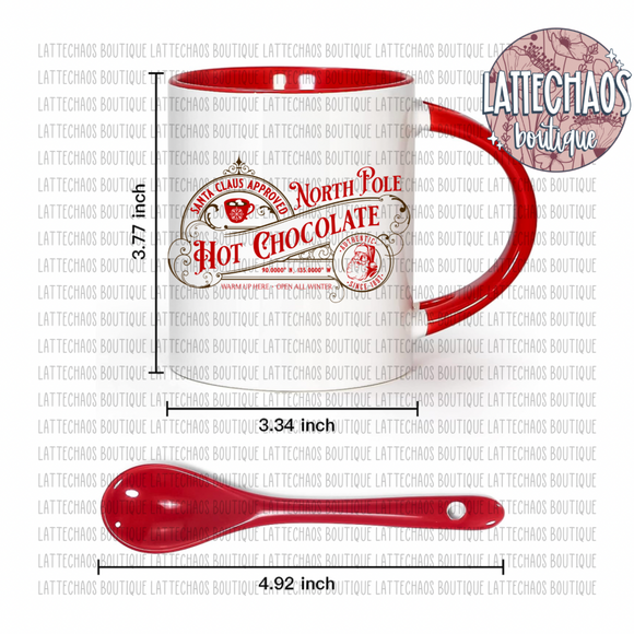 Hot Chocolate Mug w/Spoon