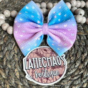 Ombre Hearts Bow