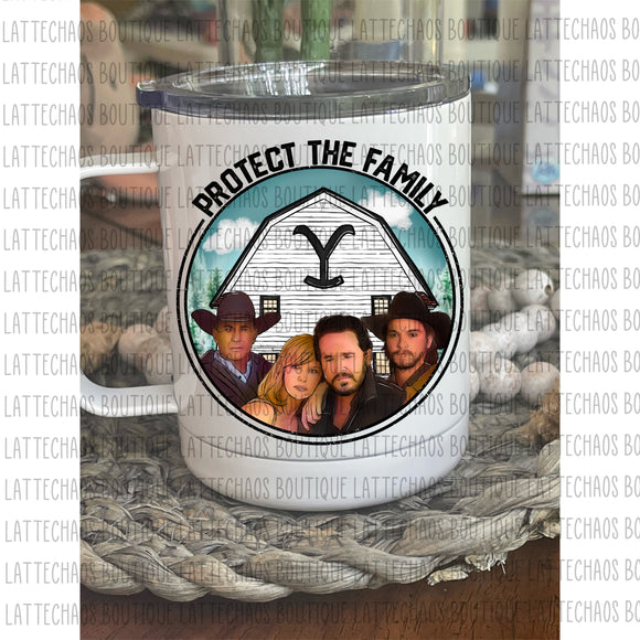 Protect The Family 10oz travel Mug